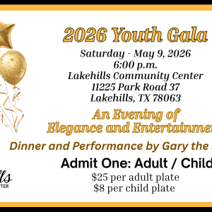 2026 Youth Gala - Youth Ticket $8